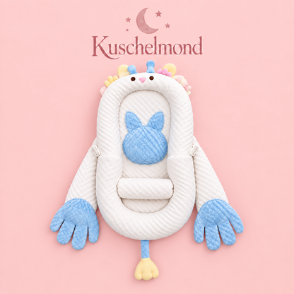 Kuschelmond Schlafhase – Baby Kuschelkissen
