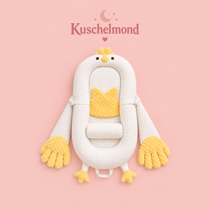 Kuschelmond Schlafhase – Baby Kuschelkissen